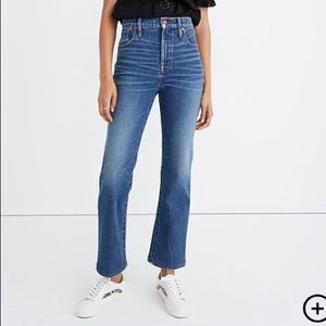 NWT Madewell Slim Demi-Boot Jeans size 23